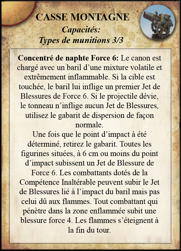 Types de Munitions 3